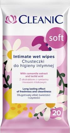 Immagine prodotto Cleanic Morbide salviette per l'igiene intima - 20 pezzi