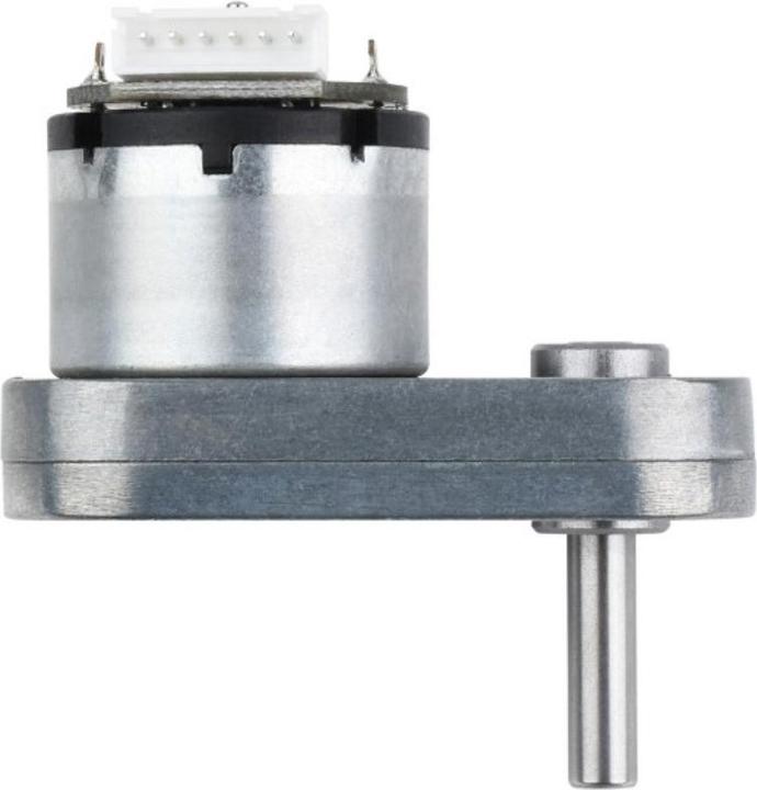 Produktbild WaveShare L-Shaped 240RPM 4Kg*cm 12V DC Motor mit Metallgetriebe und Encoder