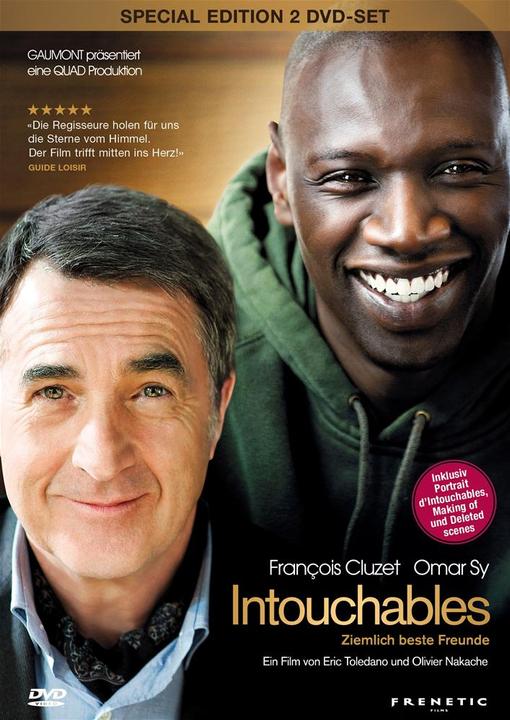 Ziemlich beste Freunde (DVD, 2011, Französisch, Englisch)