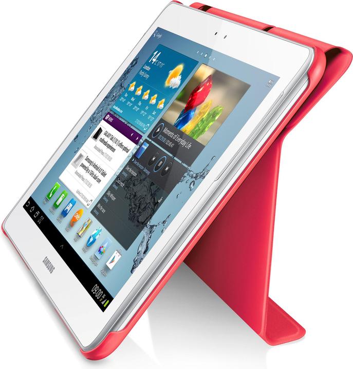 Actual product image Samsung EFC-1H8SPECSTD Book Cover - Pink (Galaxy Tab 2 10.1)