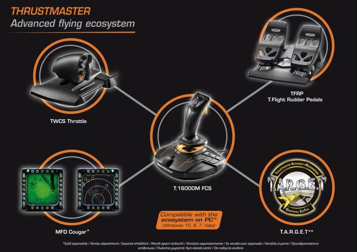 Actual product image Thrustmaster T.16000M FCS Flight Pack (PC)