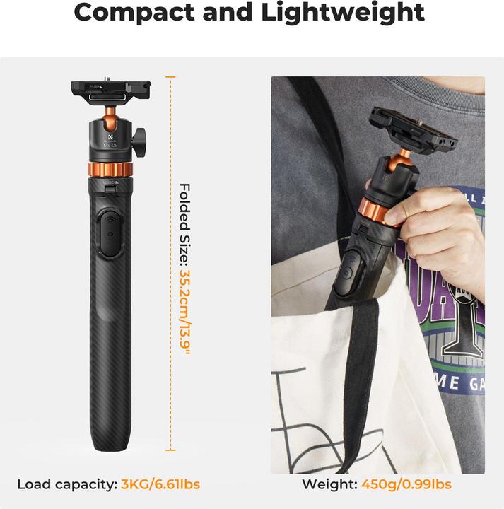 Produktbild K&F Concept Tripod KF09.127