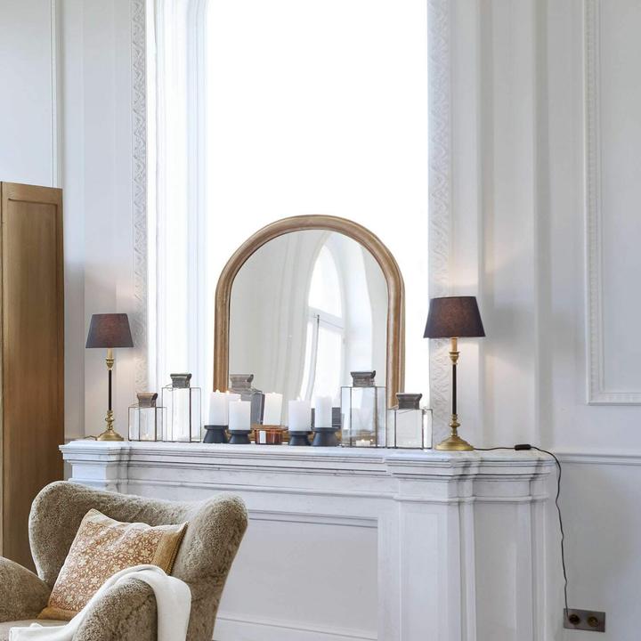 Immagine prodotto Loberon Specchio Tolvene in ottone antico (85 x 100 cm)