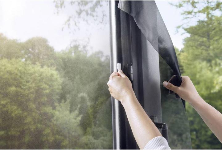 Immagine prodotto tesa Griglia anti-polline, per chi soffre di allergie, richiudibile con nastro velcro autoadesivo (130 x 150 cm)