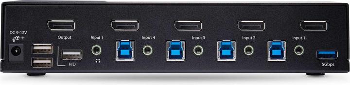 Image du produit StarTech com Switch KVM DisplayPort 4 Ports - 8K 60H/4K 144Hz, Écran Unique, DisplayPort 1.4, 2 Port