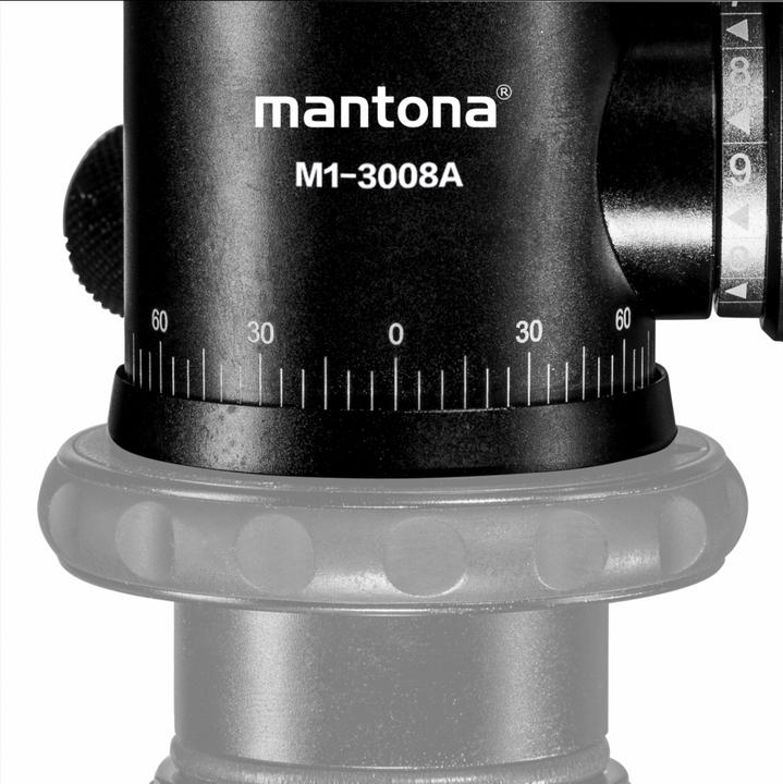 Produktbild mantona Onyx 8 Kugelkopf (Kugelkopf)