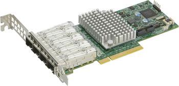 Image du produit Supermicro LP STANDARD 4 PORTS 10G DU SFP+ (Ethernet, RJ45)