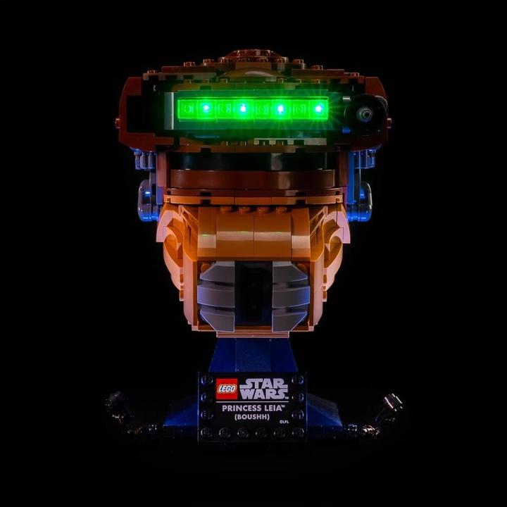 Produktbild Light my bricks LED Licht Set für LEGO® 75351 Star Wars Pincess Leia (Boushh) Helm