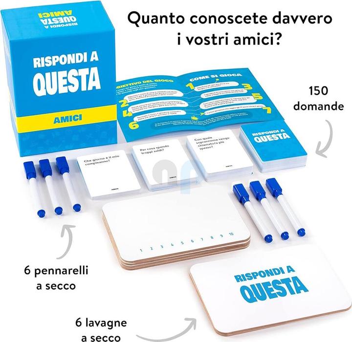 Immagine prodotto The World Game Quanti mi conosci - Amici (Italiano)