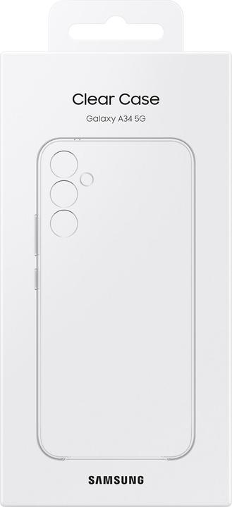 Actual product image Samsung Clear Case for Galaxy A34 5G (Samsung Galaxy A34 5G)