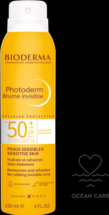 Image du produit Bioderma Photoderm Brume Solaire SPF50+ Aérosols 150 ml (Spray solaire, SPF 50+, 150 ml)