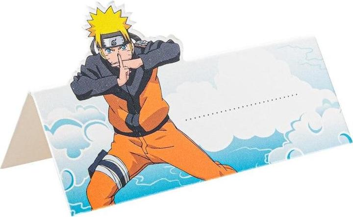 Image du produit Chaks Naruto: Cartes nominatives (8 pièces)
