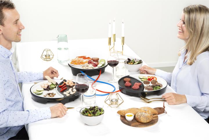 Immagine prodotto Princess 103082 Griglia da tavolo Dinner4All - 2 persone