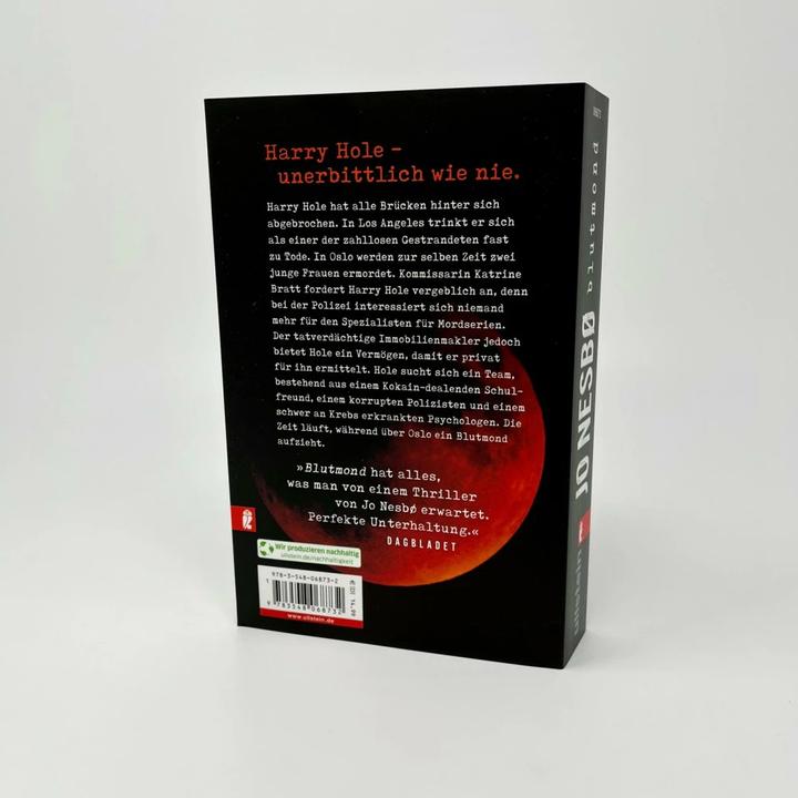 Actual product image Blutmond (Ein Harry-Hole-Krimi 13) (German, Jo Nesbø, Günther Frauenlob, 2023)