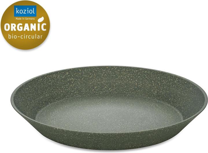 Immagine prodotto Koziol Piatto per zuppa e pasta Connect 24 cm, 4 pezzi, Grigio (4 x, 24 cm)