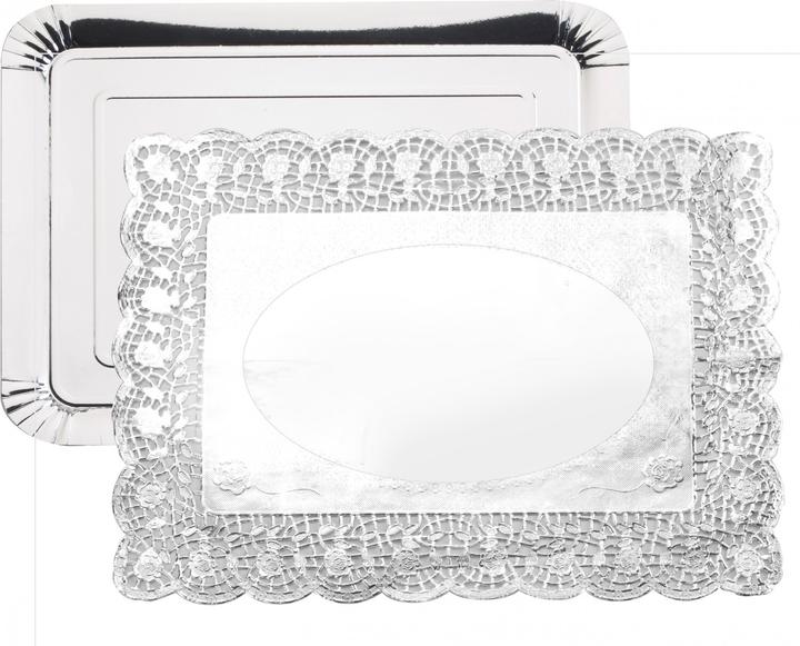 Actual product image Ibili Cake lace set silver
