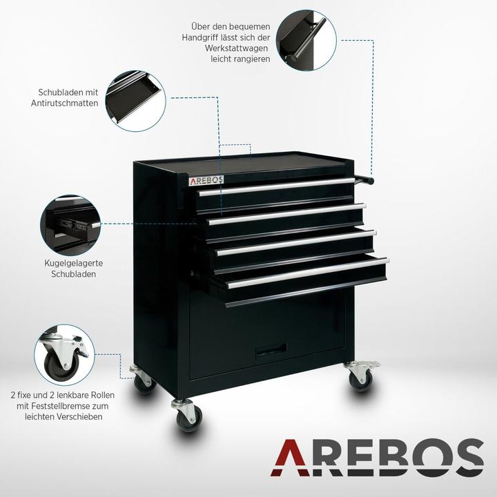 Produktbild Arebos Werkzeugwagen (1 x)