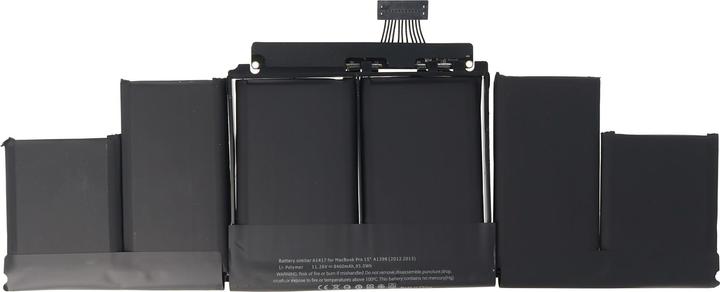 Produktbild AccuCell Akku Apple A1398 Akku A1417 MacBook Pro Core i7 (2012, 2013) (3 Zellen, 8460 mAh)