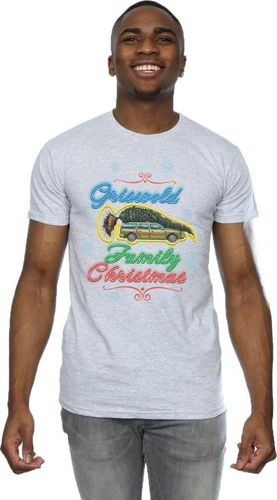 Immagine prodotto National Lampoon´s Vacation National Lampoon's Christmas Vacation Griswold Family Maglietta Uomo (XL)
