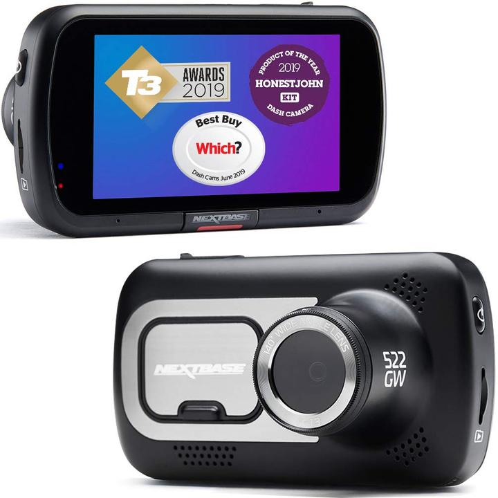 Actual product image Nextbase 522GW (Accelerometer, GPS receiver, Wi-Fi, HD)
