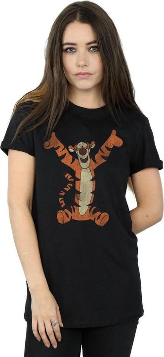 Actual product image Winnie the Pooh Womens/Ladies Tigger Cotton Boyfriend T-Shirt (XL)