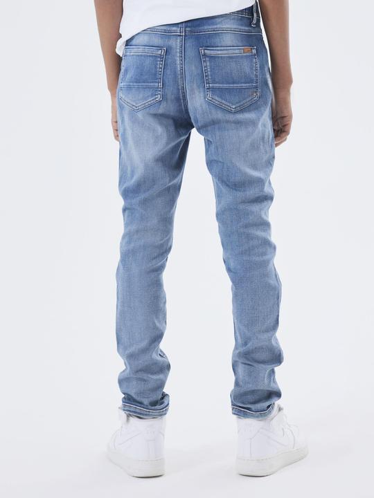 Immagine prodotto Name it Pantaloni della tuta Robin a gamba dritta in denim (116)