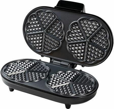 Immagine prodotto Bestron Doppia piastra per waffle per ottenere i classici waffle a forma di cuore