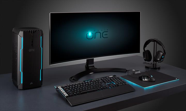 Produktbild Corsair One Pro Ti (Intel Core i7-7700K, 16 GB, 480 GB, GeForce GTX 1080 Ti)