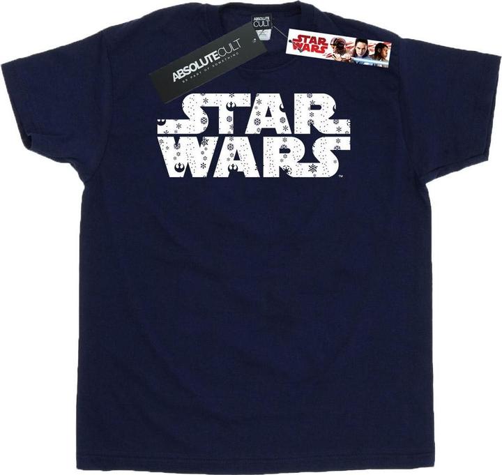 Star Wars Christmas Logo TShirt (S)