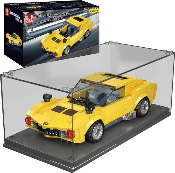 Produktbild Mould King 27039 - Sportwagen Gelb (321 Teile)