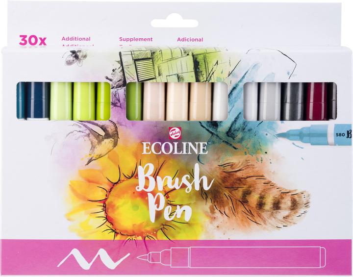 Produktbild Talens Brush Pen (Mehrfarbig, Blau, 30 x)