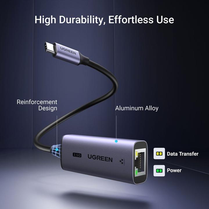 Actual product image Ugreen CM648 (USB-C, RJ45 (1x))
