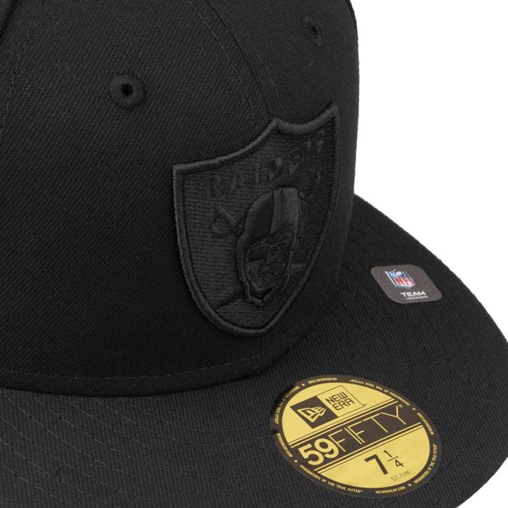 Produktbild New Era 59Fifty Fitted Cap BLACKED Las Vegas Raiders - 7 1/2 (7 1/2)