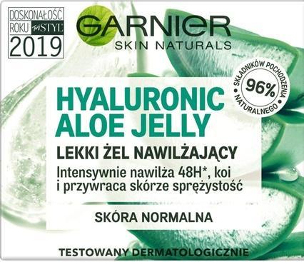Immagine prodotto Garnier Gel idratante alla gelatina di aloe ialuronica per pelli normali/miste 50ml (50 ml, Gel viso)