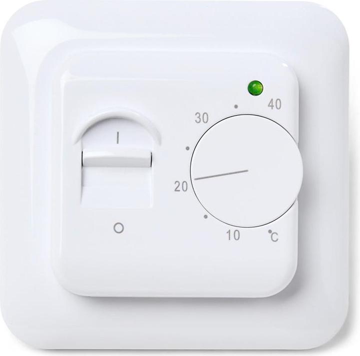 Image du produit Heatcom Thermostat Hc15 M. Gulvfoler Hvid