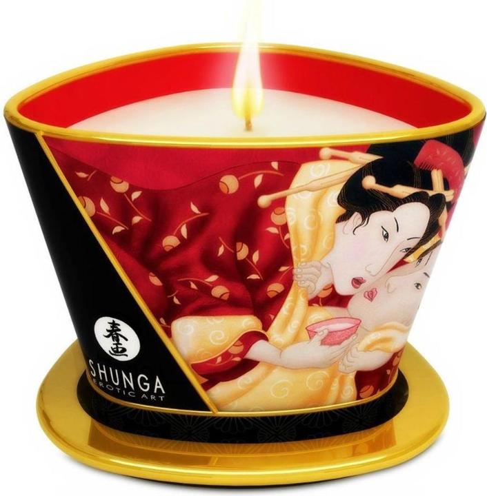 Productafbeelding Shunga Massagekaars Libido Exotische Vruchten (200 ml)