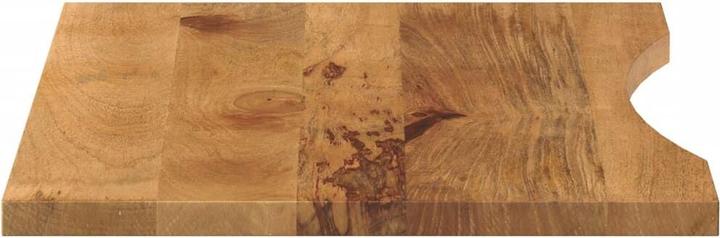 Produktbild VidaXL Schreibtischplatte Tischplatte Holzplatte mit Aussparung Massivholz Mango
