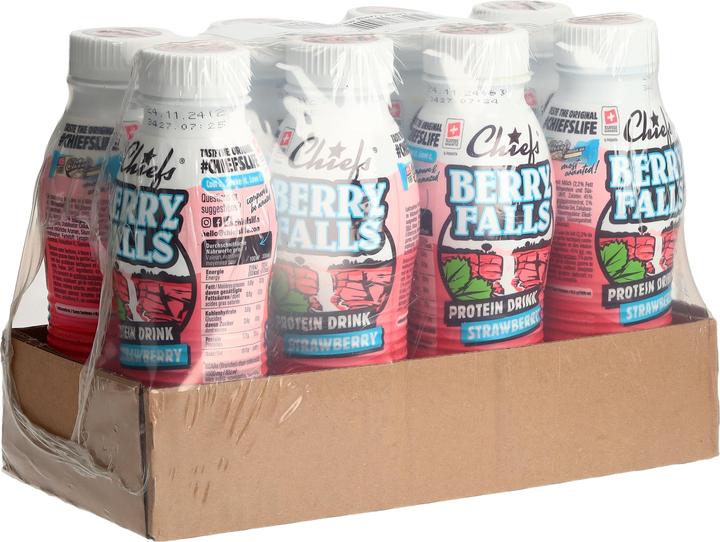 Produktbild Chiefs Milk Protein (Erdbeere, 8 x)