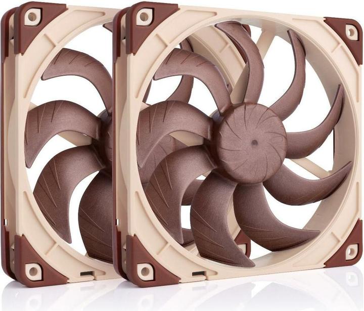 Noctua NF-A14x25 G2 PWM Sx2-PP (140 mm, 2 x)