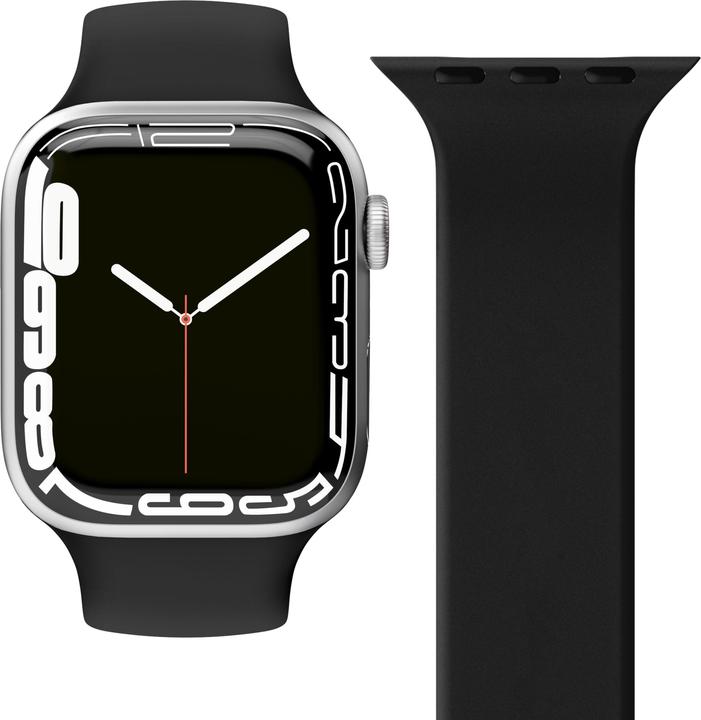 Immagine prodotto Vonmählen Solo Loop Case 1 cinghia L Nero 38/40/41 mm (38 mm, 40 mm, 41 mm, Silicone)