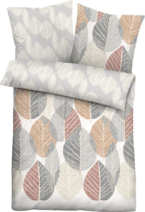 Produktbild Biberna Komfort Feinbiber Bettwäsche 4168-555 natur (Bettwäsche Set, 135x200 cm (80x80 cm))