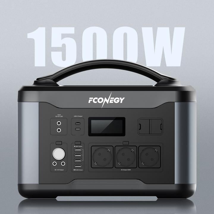 Actual product image Fconegy PC1500W (1480 Wh, 17.50 kg)