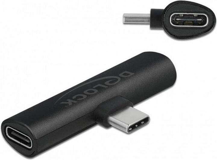 Produktbild Delock USB 2.0 Adapter Typ-C-Stecker zu 2x Typ-C-Buchse (USB Typ-C, 5 cm)