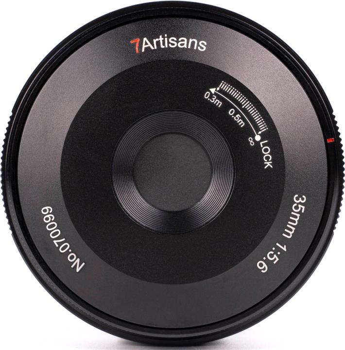 Actual product image 7artisans 35 mm f/5.6, Sony E (Sony E, full size)
