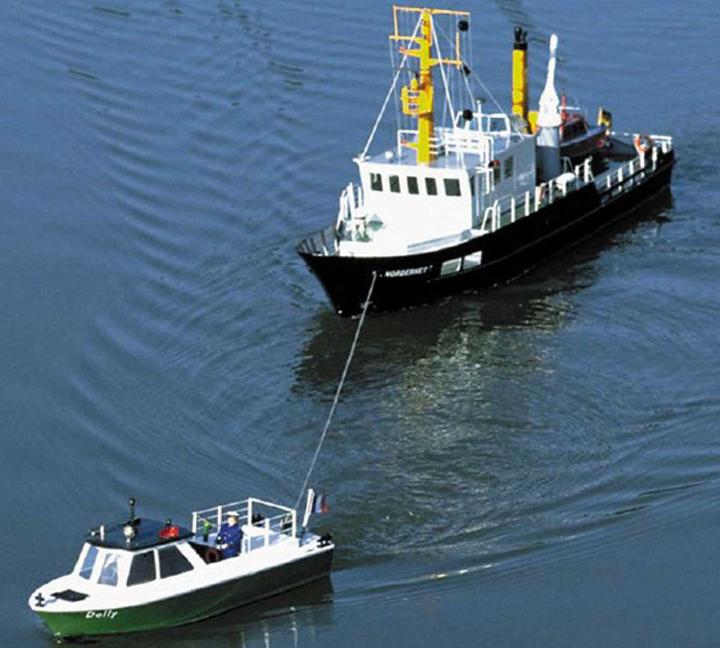 Image du produit Romarin Dolly Hafenbarkasse Schiff Baukasten