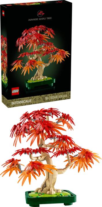 Immagine prodotto LEGO Japanischer Roter Ahorn - Bonsai-Baum (10348, LEGO Botanical)