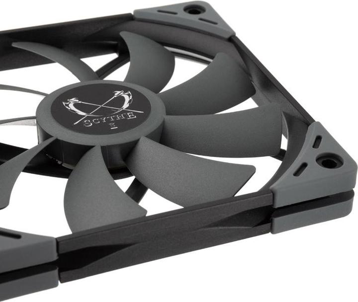 Actual product image Scythe PC fan Kaze Flex 120 Slim 1800 (120 mm, 1 x)