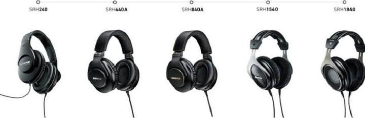 Image du produit Shure SRH-440A-EFS (NC, Filaire)