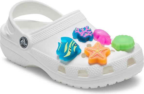Actual product image Crocs Jibbitz- LightsUnderSea/5 Pack (One size)