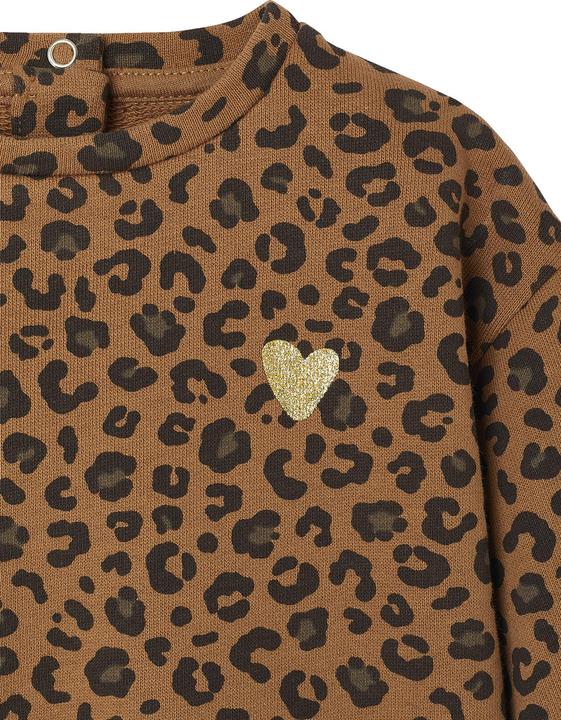 Produktbild Envie de Fraise Bio-Kollektion: Baby Sweatshirt Mama & Tochter-Capsule LEOPARD (68)